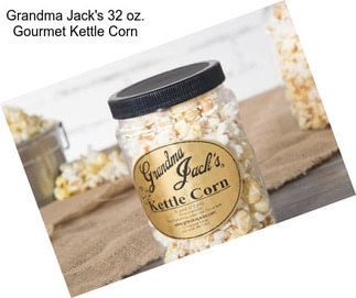 Grandma Jack\'s 32 oz. Gourmet Kettle Corn