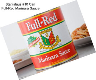 Stanislaus #10 Can Full-Red Marinara Sauce