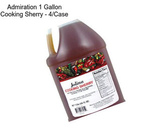 Admiration 1 Gallon Cooking Sherry - 4/Case