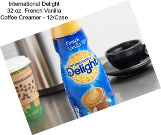 International Delight 32 oz. French Vanilla Coffee Creamer - 12/Case