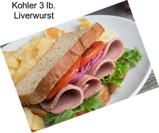 Kohler 3 lb. Liverwurst