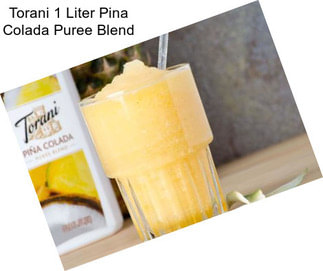 Torani 1 Liter Pina Colada Puree Blend