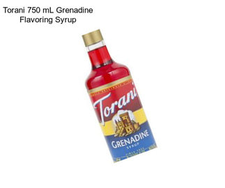 Torani 750 mL Grenadine Flavoring Syrup