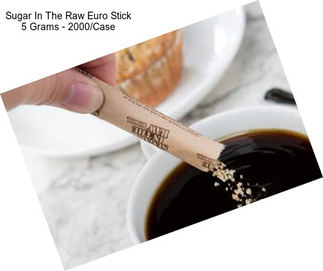 Sugar In The Raw Euro Stick 5 Grams - 2000/Case