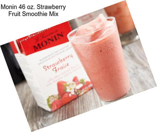 Monin 46 oz. Strawberry Fruit Smoothie Mix