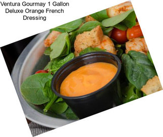 Ventura Gourmay 1 Gallon Deluxe Orange French Dressing