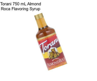 Torani 750 mL Almond Roca Flavoring Syrup