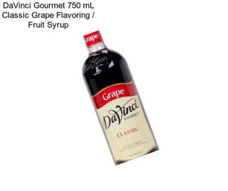 DaVinci Gourmet 750 mL Classic Grape Flavoring / Fruit Syrup