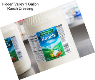 Hidden Valley 1 Gallon Ranch Dressing