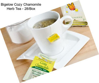 Bigelow Cozy Chamomile Herb Tea - 28/Box