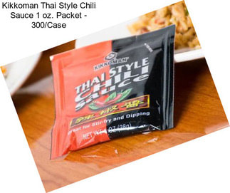 Kikkoman Thai Style Chili Sauce 1 oz. Packet - 300/Case