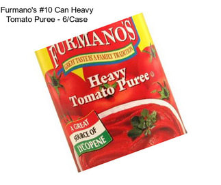 Furmano\'s #10 Can Heavy Tomato Puree - 6/Case