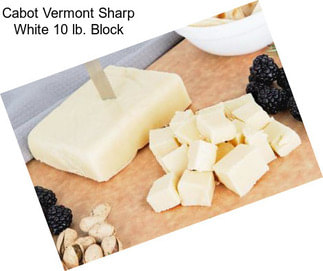 Cabot Vermont Sharp White 10 lb. Block