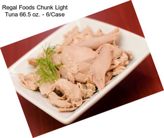 Regal Foods Chunk Light Tuna 66.5 oz. - 6/Case