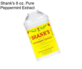 Shank\'s 8 oz. Pure Peppermint Extract