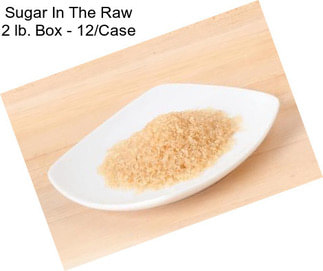 Sugar In The Raw 2 lb. Box - 12/Case