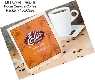 Ellis 0.5 oz. Regular Room Service Coffee Packet - 150/Case