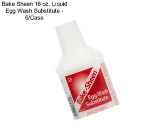 Bake Sheen 16 oz. Liquid Egg Wash Substitute - 6/Case