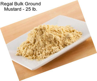 Regal Bulk Ground Mustard - 25 lb.