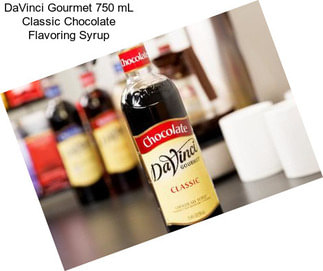 DaVinci Gourmet 750 mL Classic Chocolate Flavoring Syrup