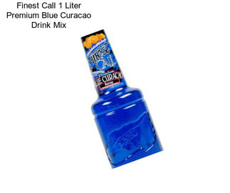 Finest Call 1 Liter Premium Blue Curacao Drink Mix