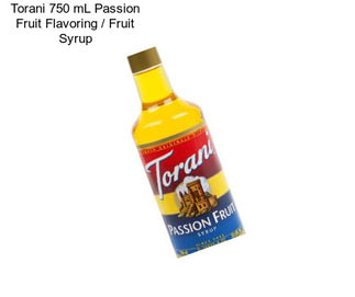 Torani 750 mL Passion Fruit Flavoring / Fruit Syrup