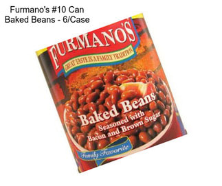 Furmano\'s #10 Can Baked Beans - 6/Case