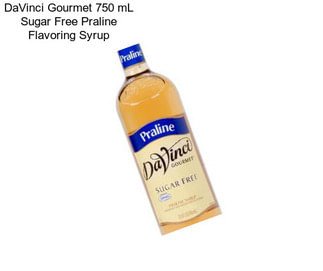 DaVinci Gourmet 750 mL Sugar Free Praline Flavoring Syrup