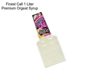 Finest Call 1 Liter Premium Orgeat Syrup