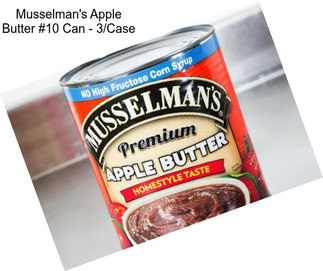 Musselman\'s Apple Butter #10 Can - 3/Case