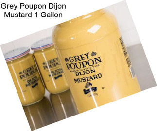 Grey Poupon Dijon Mustard 1 Gallon