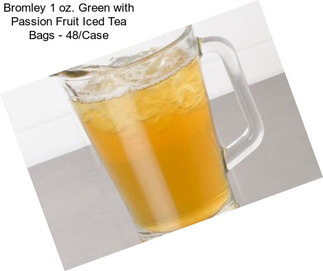 Bromley 1 oz. Green with Passion Fruit Iced Tea Bags - 48/Case