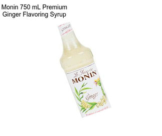 Monin 750 mL Premium Ginger Flavoring Syrup