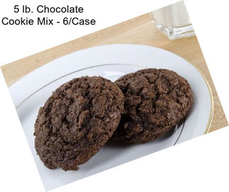 5 lb. Chocolate Cookie Mix - 6/Case