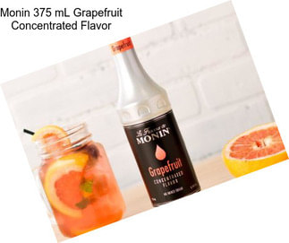 Monin 375 mL Grapefruit Concentrated Flavor