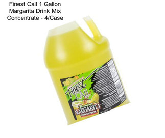 Finest Call 1 Gallon Margarita Drink Mix Concentrate - 4/Case