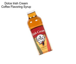 Dolce Irish Cream Coffee Flavoring Syrup