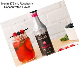 Monin 375 mL Raspberry Concentrated Flavor