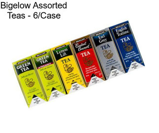 Bigelow Assorted Teas - 6/Case