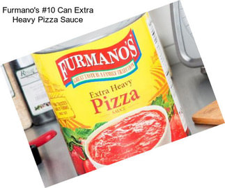 Furmano\'s #10 Can Extra Heavy Pizza Sauce