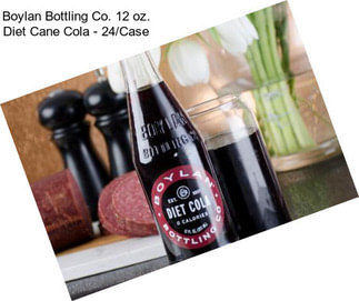 Boylan Bottling Co. 12 oz. Diet Cane Cola - 24/Case