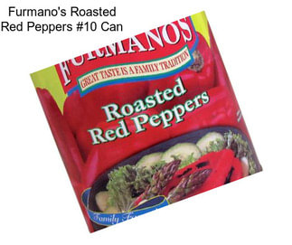 Furmano\'s Roasted Red Peppers #10 Can