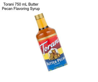 Torani 750 mL Butter Pecan Flavoring Syrup