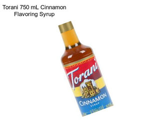 Torani 750 mL Cinnamon Flavoring Syrup