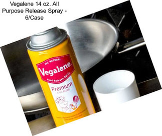 Vegalene 14 oz. All Purpose Release Spray - 6/Case