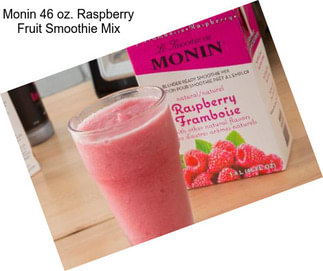 Monin 46 oz. Raspberry Fruit Smoothie Mix