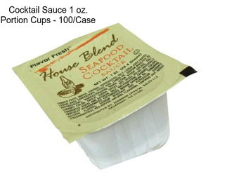 Cocktail Sauce 1 oz. Portion Cups - 100/Case