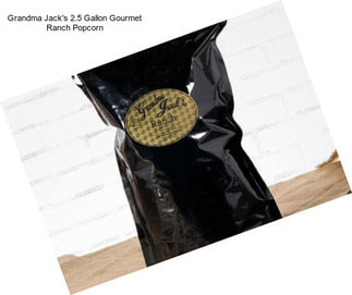 Grandma Jack\'s 2.5 Gallon Gourmet Ranch Popcorn