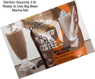 DaVinci Gourmet 3 lb. Ready to Use Big Bean Mocha Mix