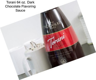 Torani 64 oz. Dark Chocolate Flavoring Sauce